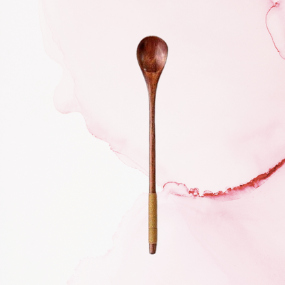 Wooden Teaspoon - wild shrub