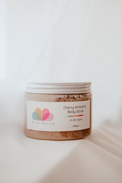 Cherry Amaretto Himalayan & Sea Salt Body Scrub