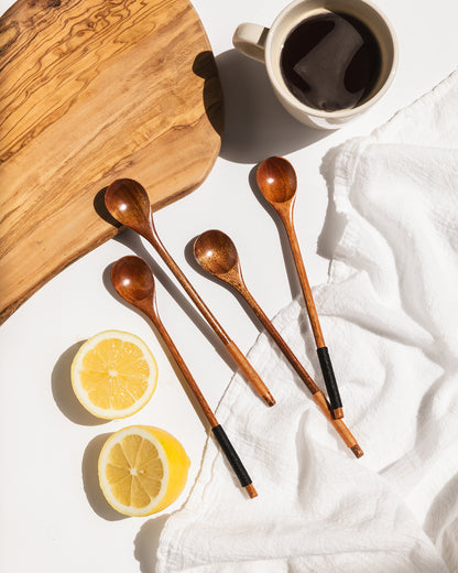 Wooden Teaspoon - wild shrub