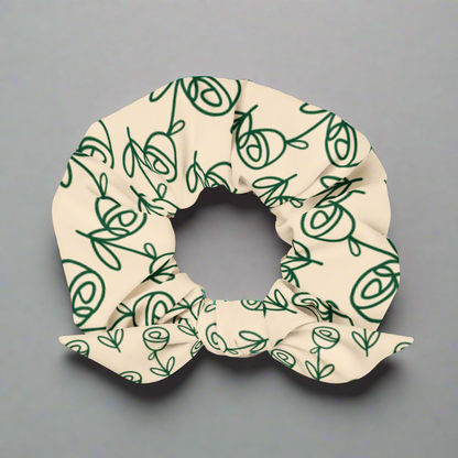 Recycled Scrunchie - Wild Shrub