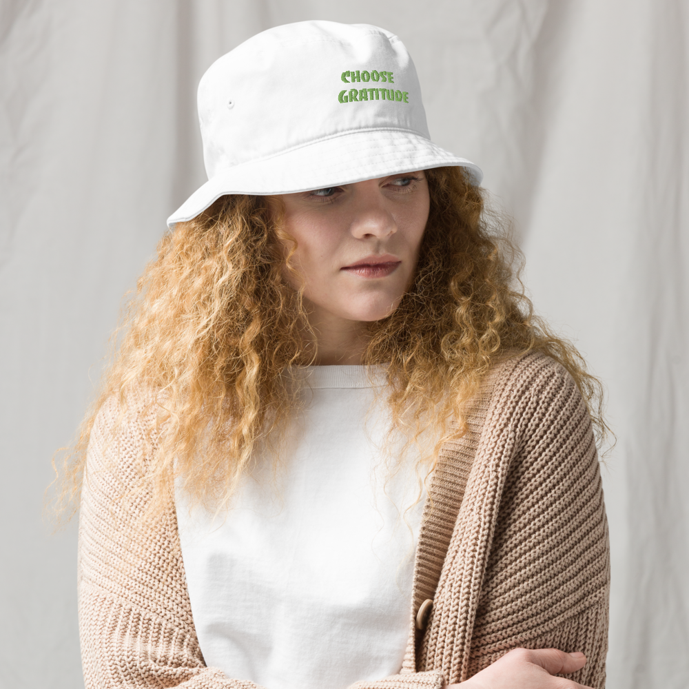 Organic bucket hat - Wild Shrub