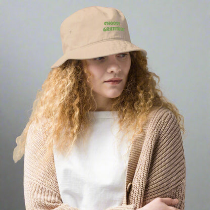 Organic bucket hat - Wild Shrub